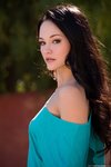 Logan Drae undresses outdoors