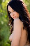 Logan Drae undresses outdoors