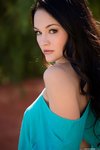 Logan Drae undresses outdoors