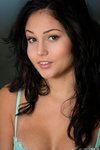 Ariana Marie removes her teal bra
