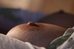 Eufrat undresses in the glowing sunlight
