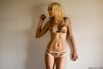Chloe Foster glows in the sunlight
