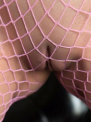 Pink Fishnet