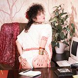 Stacy Owen Takes An Office Break - Stacy Owen (80 Photos) - Score Classics