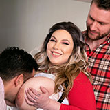 Amy Villainous & Her Two-Man Date At XLGirls.com - Amy Villainous, Anthony Gaultier, and Sam Shock (90 Photos) - XL Girls