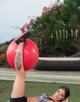 Lovenia Lux Gets in Shape With an Anal / DP Trio 