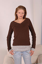 Teen in anal masturbation