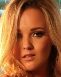 Jodie Gasson: White Lingerie Indoors

