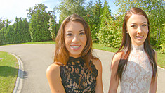 Beautiful French babes Angelik Duval and Tiffany Doll star in this anal extravaganza full of ass to mouth and gaping assholes. Dec-2016 505