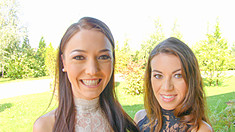 Beautiful French babes Angelik Duval and Tiffany Doll star in this anal extravaganza full of ass to mouth and gaping assholes. Dec-2016 505