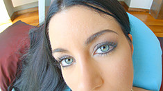 The sexy bubble butt April Blue displays her magnificent assets and masturbates. Feb-2017 1212