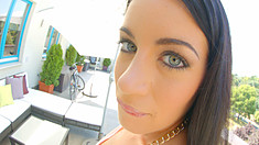 The sexy bubble butt April Blue displays her magnificent assets and masturbates. Feb-2017 1212