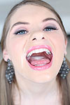 Alice March Gets Her Shaved Pussy Stretched