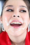 Beautiful Asian Mika Sparx Gets Huge Cum Facial