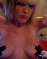 Hot pictures of a sweet blonde teen