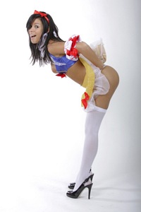 Destiny Moody as a naked Snow White would make even Grumpy smile and pop a boner