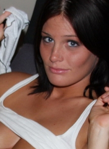 GND Models: Girl Next Door Whitney shows off her big perfect tits as she strips naked on the office chair