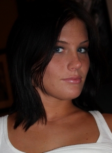 GND Models: Girl Next Door Whitney shows off her big perfect tits as she strips naked on the office chair
