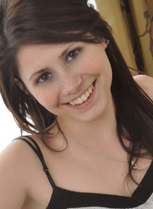 Hailey's Hideaway: Hailey's hard nipples and piercing show through her tight top