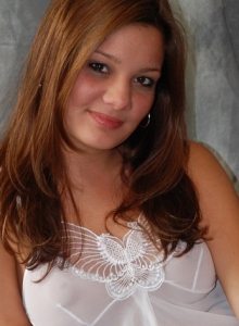 I Want Katie: Perfect teen Katie knows just how to tease in her sexy little semi sheer outfit