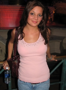 I Want Katie: Sexy and very horny Katie exposes her big tits for candid pictures during her trip to Las Vegas