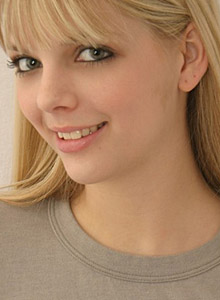 Jana Rocks: Sexy blonde Jana Rocks shows off her Spunky Teens thong