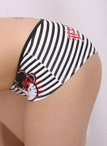 Jana Rocks: Sexy blonde Jana Rocks shows off her Spunky Teens thong