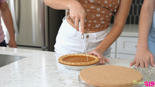 Bratty Sis - I Had My Stepsisters Thanksgiving Pie - S29:E7 featuring Katie Kush and Skyler Storm. (Video & Screenshots)