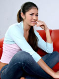 Nubiles.net Agnessa - Seductive Nubile hottie slowly undressing herself while surfing the net with her laptop