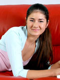 Nubiles.net Agnessa - Seductive Nubile hottie slowly undressing herself while surfing the net with her laptop