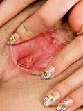 Nubiles.net Agnessa - Seductive Nubile hottie slowly undressing herself while surfing the net with her laptop