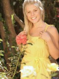 Nubiles.net Charlielynn - Gorgeous horny teen Charlielynn enjoys the sunshine and her favorite dildo outdoors