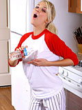 Nubiles.net Felicity - Felicity wearing baseball clothes she's hot and naked on kitchen