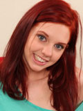 Nubiles.net Ginger Maxx - Hot Nubile Ginger Maxx  takes off her jeans revealing her shaved pussy