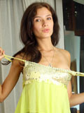 Nubiles.net Iraina - Alluring Iraina posing off her tight perky ass while slowly stripping down her white undies