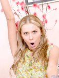 Nubiles.net Kathy - Horny teen slowly undressing herself and exposing her cute tiny tits