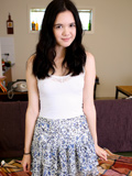 Nubiles.net Lily Rei - Fresh amateur spreads her cream filled trimmed pussy wide open