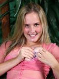 Nubiles.net Lynn - Fresh hottie striping on sofa bares her assets