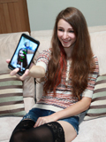 Nubiles.net Willow Hayes - Fresh amateur cutie spreads her juicy pussy open for some vibrating orgasms