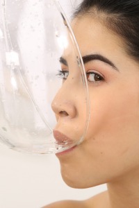 Lady Dee toys her pee soaked pussy