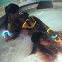 Misty Gates Hot Tub Party