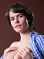 Insolent Rimma decides to pose her perfect breast