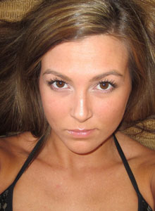 Craving Carmen Nude: Craving Carmen shows off her perfect pussy as she takes candid pictures in a skimpy string bikini
