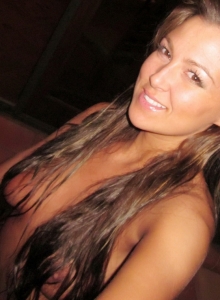 Craving Carmen Nude: Selfshot candid pictures of Craving Carmen's perfect perky tits and amazing pussy