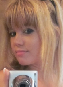 Diddylicious: Petite beauty Diddy takes selfshot pictures in the mirror while teasing with her big juicy tits