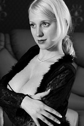 Katys’s large breasts are front and center in these sexy photos