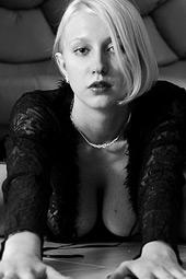 Katys’s large breasts are front and center in these sexy photos