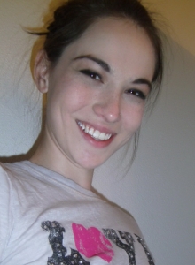 SpunkyAngels: Perky teen Emily takes selfshot pictures of her tiny tits and round delicious ass