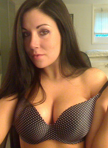 Sweet Krissy: Watch as busty Sweet Krissy strips out of her sexy matching bra and panties