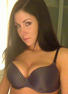 Sweet Krissy: Watch as busty Sweet Krissy strips out of her sexy matching bra and panties